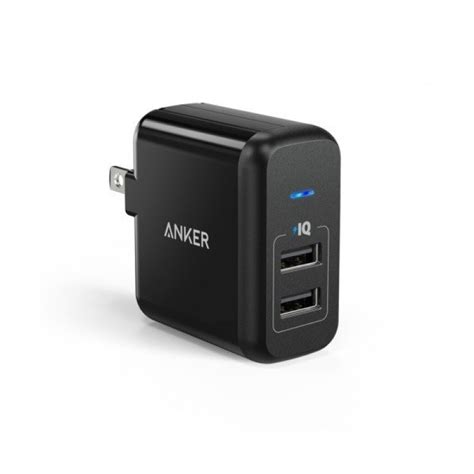 ANKER 24W 4.8A 2-PORT USB CHARGER SG PLUG WITH MICRO USB CABLE