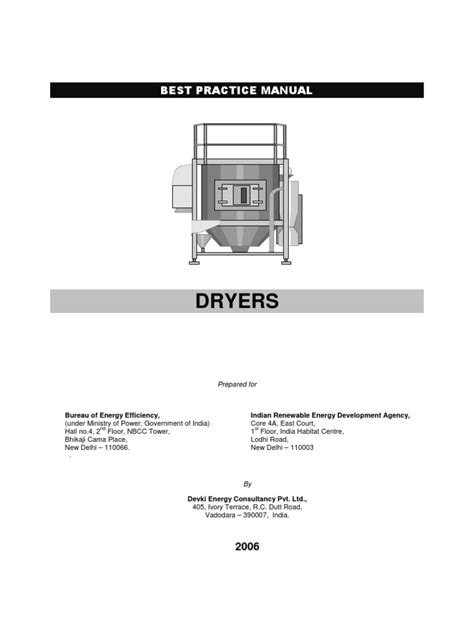 Best Practice Manual - Dryers | PDF | Clothes Dryer | Paper