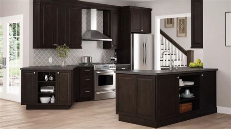 Make your kitchen timeless with shaker espresso cabinets - Fictionistic