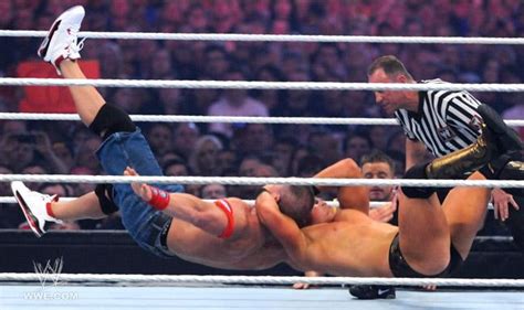 WWE-Universe: WRESTLEMANIA 27 PHOTOS - THE MIZ VS JOHN CENA PART I