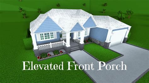 How To Make A Porch On Bloxburg 2020