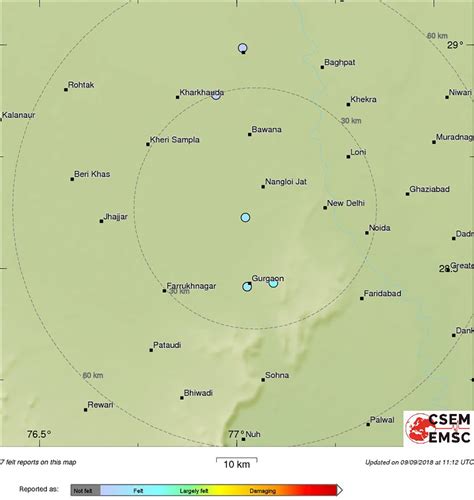 Earthquake in Delhi NCR; Measures 3.8 M - IBTimes India