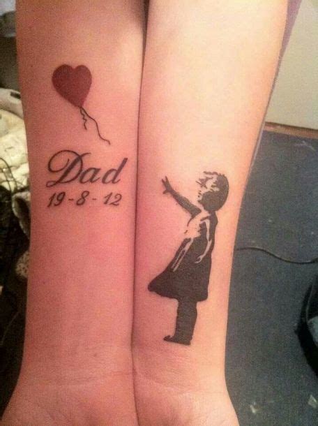 Dad Memorial Tattoo Idea