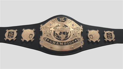 WWE - Undisputed Champion Belt - Download Free 3D model by ...