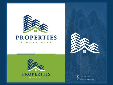 Properties Logo by MD Nuruzzaman on Dribbble