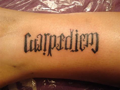 whatevercathieb: ambigram tattoos gallery