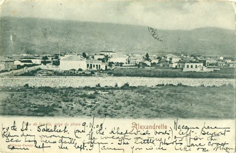 1908 Turkey Alexandrette Postcard to England – BalkanPhila