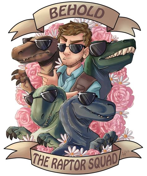 Behold the Raptor Squad - Jurassic World Fan Art (38661216) - Fanpop