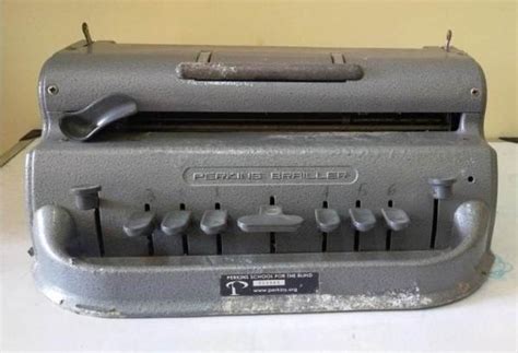 Perkins Braille make Braille Typewriter made in USA - Macsendisk