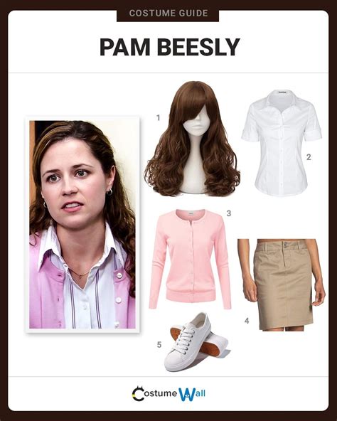 Dress Like Pam Beesly Costume | Halloween and Cosplay Guides