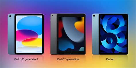 iPad 10 vs 9 vs iPad Air: How the lineup compares - 9to5Mac