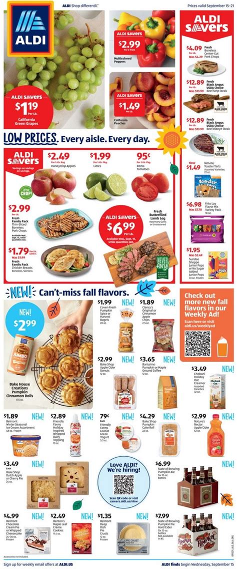 ALDI Weekly Ad Sep 15 – Sep 21, 2021