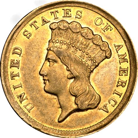 1854 D $3 MS Three Dollar Gold | NGC