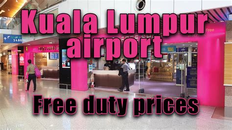 Kuala Lumpur Airport duty free chocolates | KL airport duty free prices ...