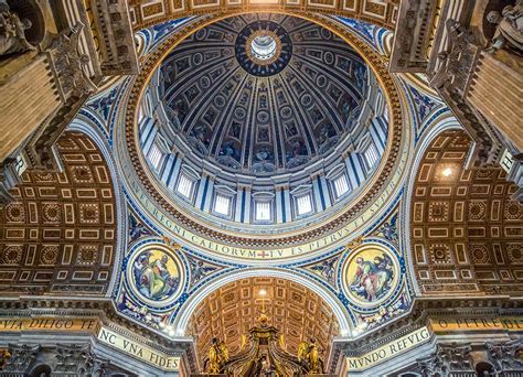 Cúpula de la Basílica de San Pedro - visitar el Vaticano Renacimiento ...