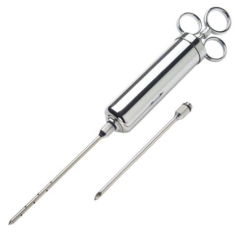 Plastic Marinade Injector Syringe With Screw-on Meat Needle For Bbq Grill, 1-oz | vladatk.gov.ba