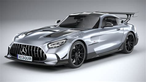 Mercedes AMG GT Black Series 2021 3D Model $129 - .3ds .c4d .fbx .lwo .ma .max .obj - Free3D