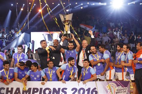 Kabaddi World Cup:India wins third world cup final in a row, defeats ...