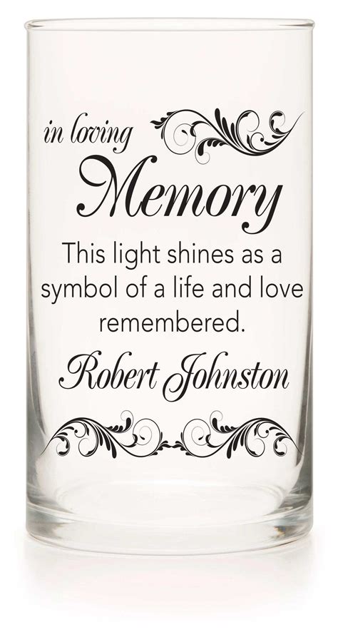 Memorial Candle - WeddingCandles.com | Memorial candle, Personalized ...