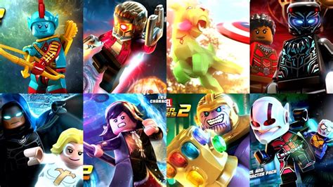 Lego Marvel Superheroes 2 - All DLC Characters! - YouTube