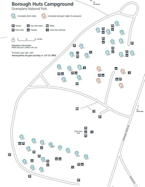 Grampians National Park - Accommodation, Camping, Map & Address, Vic