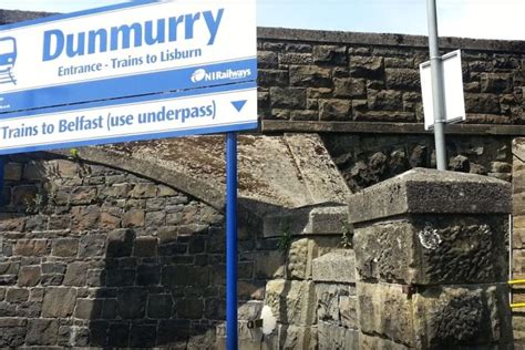 Person dies after being struck by train at Dunmurry | BelfastTelegraph.co.uk