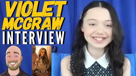 Violet McGraw - Interview | M3GAN - YouTube