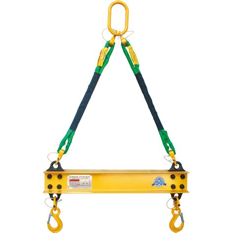 2 Ton Aluminum 2' Lifting Spreader Beam / Bar w/ 2 FT Sling [223132 ...