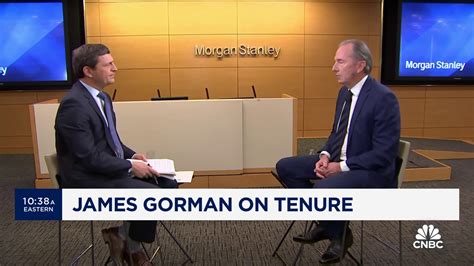 Watch CNBC's full interview with outgoing Morgan Stanley CEO James Gorman