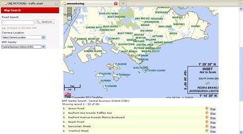 OneMap.sg: OneMap.sg: ONE.MOTORING Traffic.Smart - Your One Stop Site for all Traffic ...
