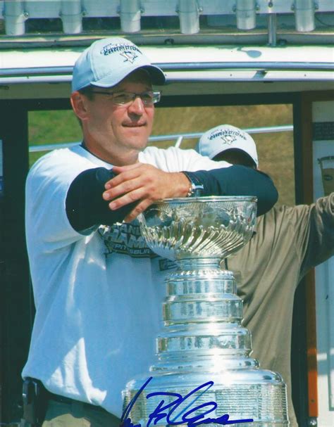 Autographed Dan Bylsma Pittsburgh Penguins 8x10 photo - w/COA - Main ...