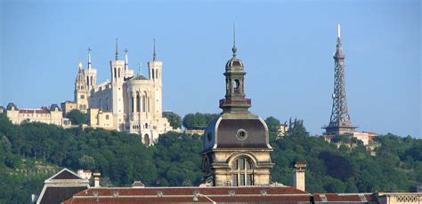 Lyon skyline | Basilica on the Fourviere hill with the small… | Flickr