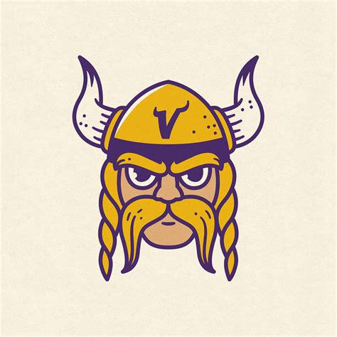 Minnesota Vikings Helmet on Behance