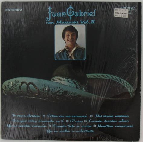 Juan Gabriel - Juan Gabriel con mariachi, volumen II Lyrics and Tracklist | Genius