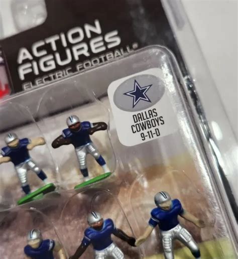 RARE TUDOR GAMES Nfl Action Figures Set 11 Dallas Cowboys Electronic ...