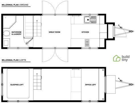 The Multi-Functional "Millennial" Tiny House on Wheels by Build Tiny H - Dream Big Live Tiny Co.