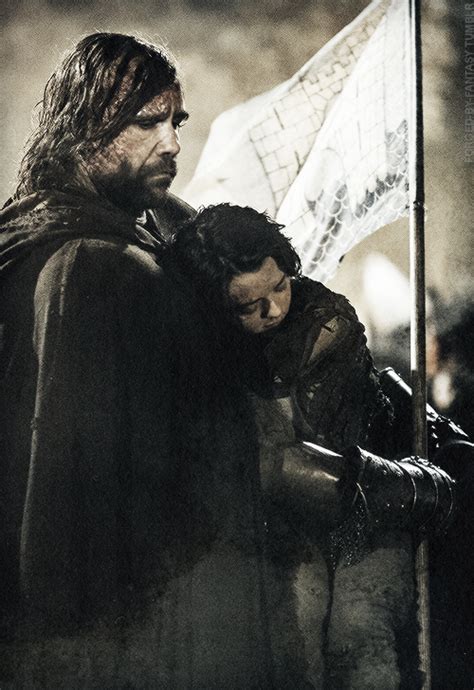 Sandor Clegane & Arya Stark - Game of Thrones Fan Art (34674085) - Fanpop