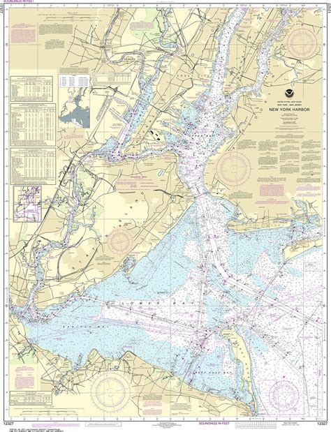 NOAA Nautical Chart - 12327 New York Harbor