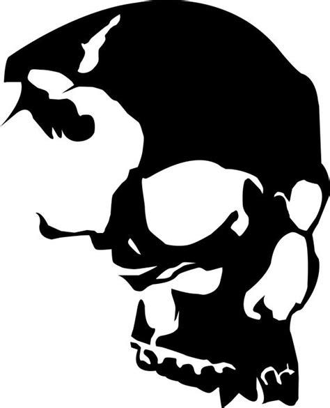 Free Skull Silhouette Cliparts, Download Free Skull Silhouette Cliparts png images, Free ...