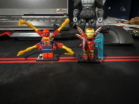 Lego Iron Spider minifigure, Hobbies & Toys, Toys & Games on Carousell