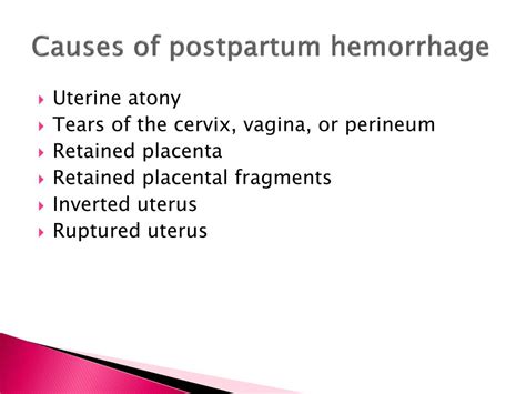 PPT - POSTPARTUM HEMORRHAGE PowerPoint Presentation, free download - ID ...