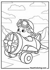 Airplane Coloring Pages  50 Free Sheets sketch template