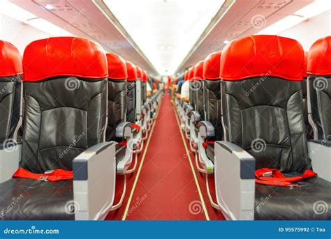 A320-200 interior editorial photography. Image of aircraft - 95575992