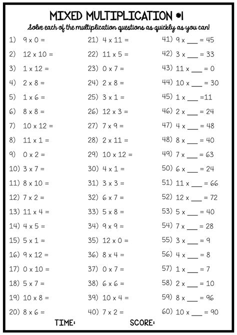 20 worksheets for students to complete the multiplication number sentences f… | Math ...