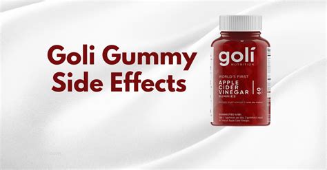 Goli Gummies Side Effects, What Are They? – EVO Nutrition