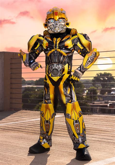 Boy's Transformers 5 Bumblebee Prestige Halloween Costume