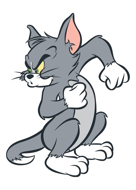 Jerry Tom Angry Cat