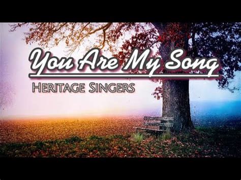 You Are My Song by Heritage Singers with lyrics || Religious Song - YouTube