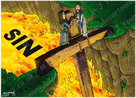 The Bridge - Scene 03 - The Cross bridge | Bible Cartoons