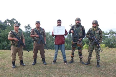 ULFA (I) active cadre apprehended by Assam Rifles - NewsBharati